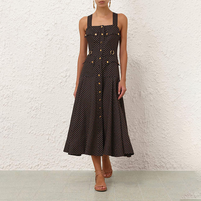 zimmermann dawning flutter midi dress